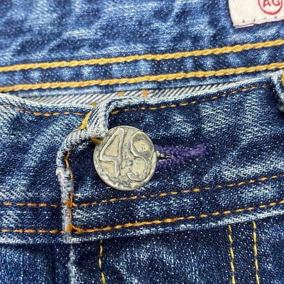 AG Jeans Adriano Goldschmied Protege Mens 32 Denim Y2K Distressed Straight NEW - Picture 8 of 13